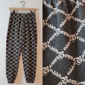 Baddie Forever 21 Y2K All Over Print Grunge Mall Goth Womens Jogger Sweatpant